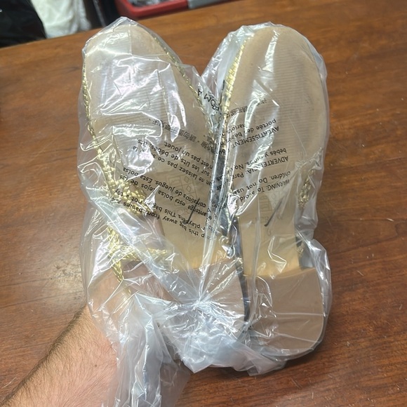 J Crew used Woven slingback heels CI960 - Picture 3 of 4